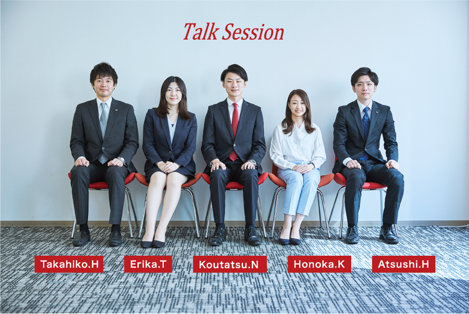 新卒写真座談会